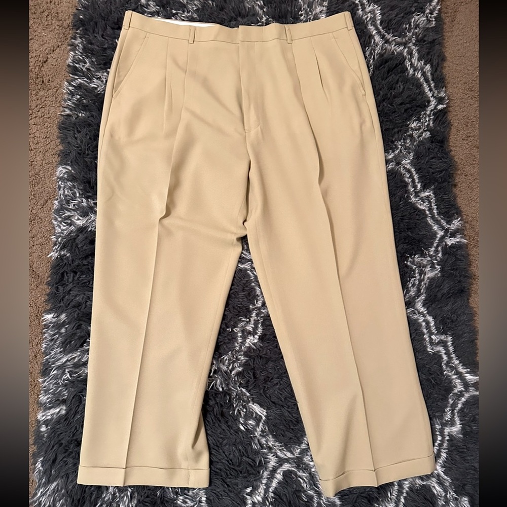 Tony Blake Striped Cream Button-Up & Pants Set - Picture 4 of 6